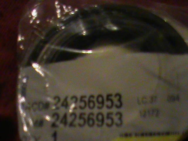 Acdelco 24230691, 24256953 automatic transmission front pump seal
