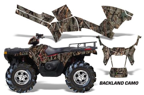 Graphics kit sticker decal wrap for polaris sportsman 05-09 backland camo