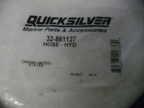 Mercury marine quicksilver mercruiser 32-861127 hydraulic hose trim tilt oem