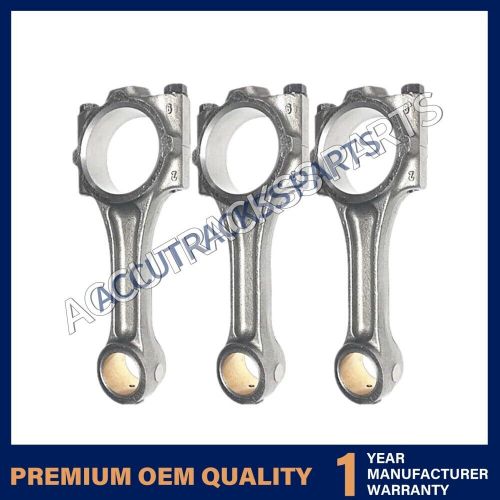 3x connecting rod compatible for yanmar 3tnv70 engine