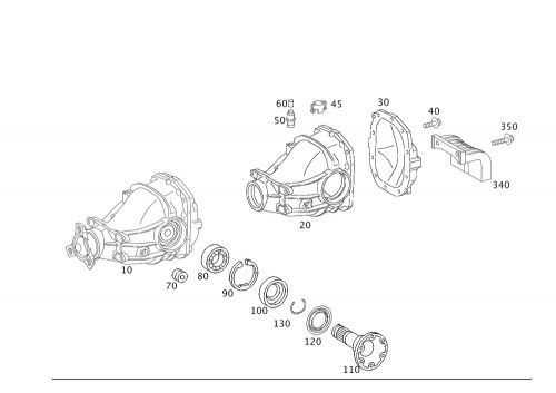 Genuine mercedes-benz sealing ring 230-997-03-46