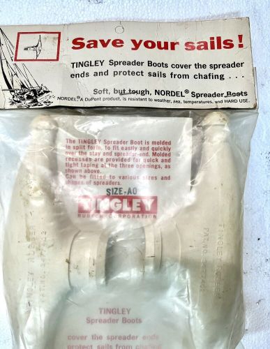 Tingley spreader boots sail protector size a0. spreader cover nordel. new