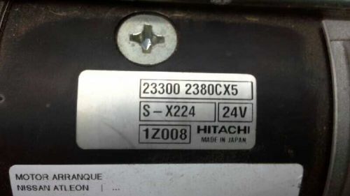 233002380cx5 engine starts for nissan atleon sin especificar 714499 714499-