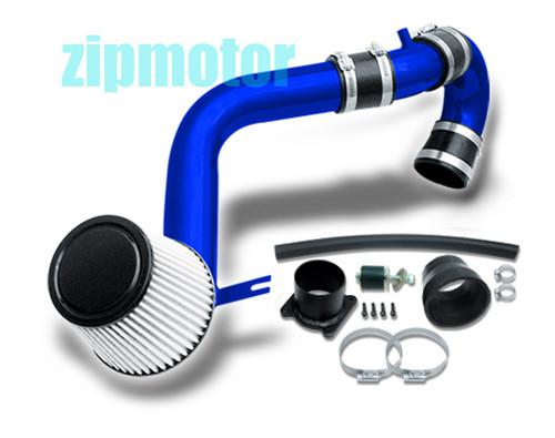 2002-2006 nissan altima 2.5l 4cyl cold air intake + cone filter system jdm blue