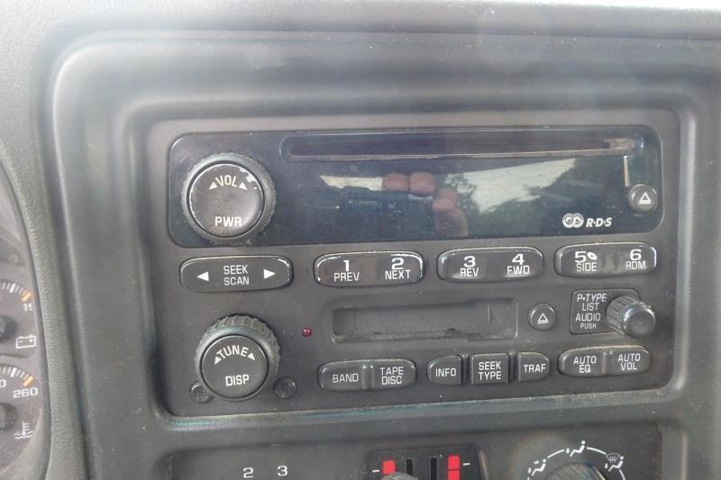 03 04 05 silverado 1500 audio equipment am-fm-stereo-cass-cd player opt ub1