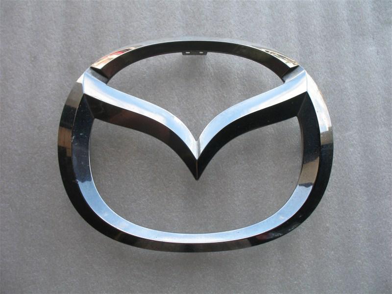 03 04 05 06 07 08 mazda 6 mazda6 front grille grill chrome emblem decal logo oem