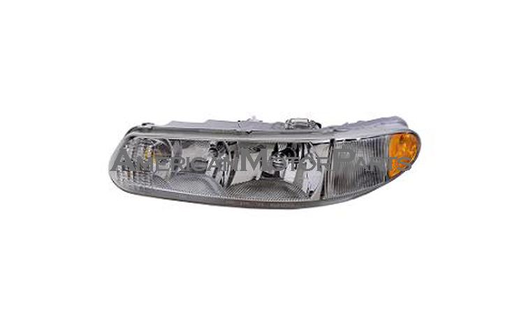 Driver side replacement headlight w/ corner lamp 97-05 buick century regal