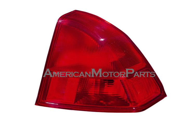 Right passenger replacement tail light 01-02 honda civic 4dr 03-03 civic hybird