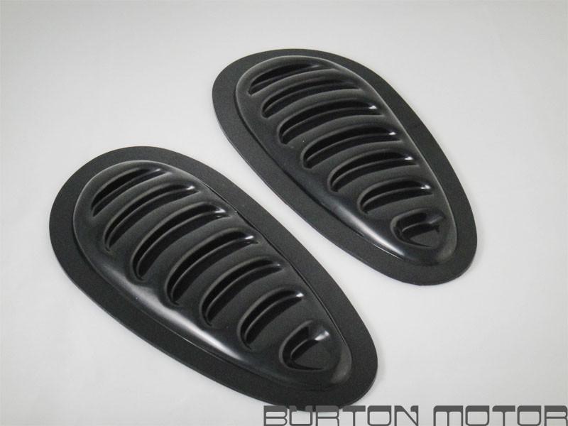 Premium air fender port holes side hood vent-e5