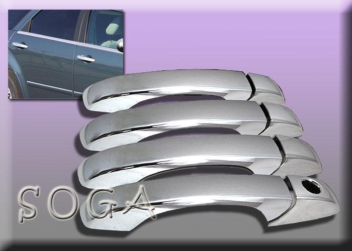 05 06 07 08 dodge magnum chrome door handle cover kit !