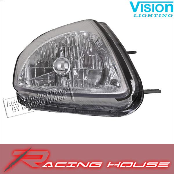 Right passenger side headlight kit replacement 2002-2005 mitsubishi eclipse