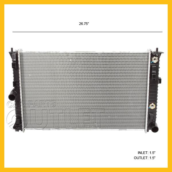 2009 2010 mazda 6 i/s sport 2.5l 4cyl radiator replacement l4 auto toc non turbo