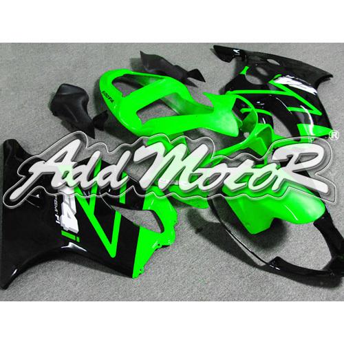 Injection molded fit cbr600 f4i 01-03 02 green black fairing 61n27