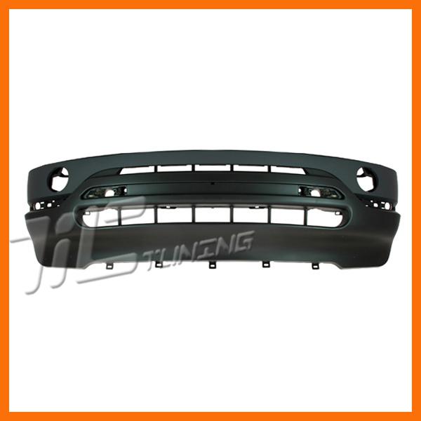 00-03 bmw x5 e53 3.0i 4.4i black front bumper cover primed body replacement