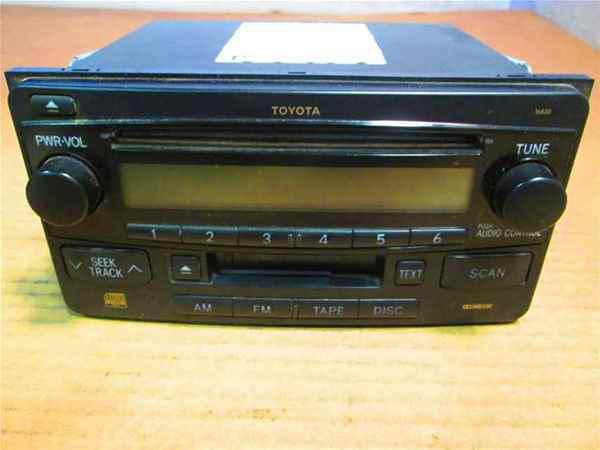 03-05 rav 4 celica cd cassette player radio oem lkq