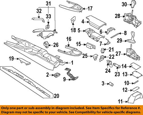 Porsche oem 99761314112a05 rear console-top switch