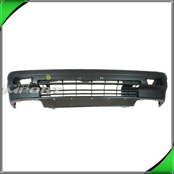 86-87 honda civic 5dr wagon front bumper cover replacement blk plastic non-prime