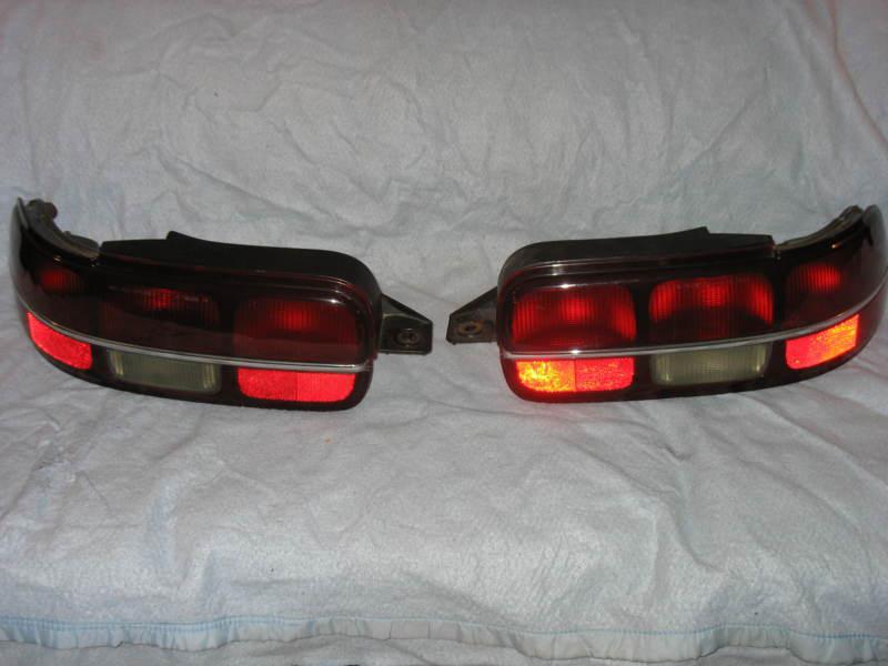 Oem gm 1991 1992 chevy caprice tailights tail lights rare nice shape