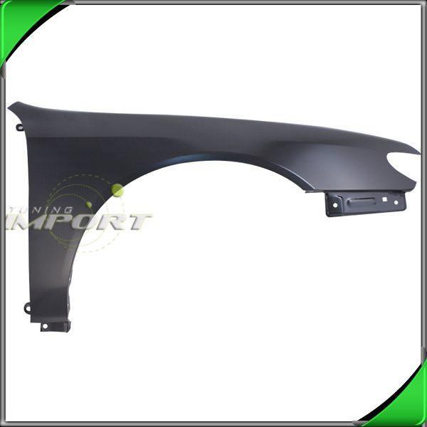 1997-1999 acura 2.2cl v6 sedan primered blk passenger right side fender assembly