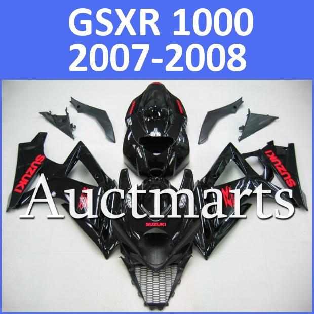 Fit suzuki 07 08 gsxr 1000 gsx-r 2007 2008 fairing bodywork plastics k7 i25 d10