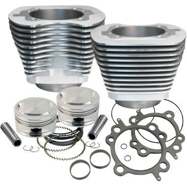 S&s cycle 910-0200 95" silver piston/cylinder kit 1999-2006 harley twin cam