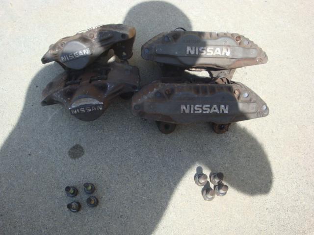 Jdm nissan calipers 240 s13 s14 300zx z32 r33 turbo 30m lowest ebay price! nice!