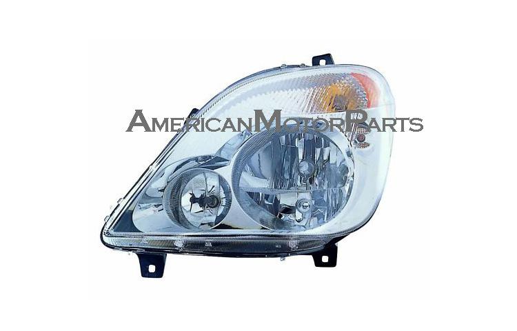 Depo driver & passenger replacement headlight halogen type 07-09 dodge sprinter