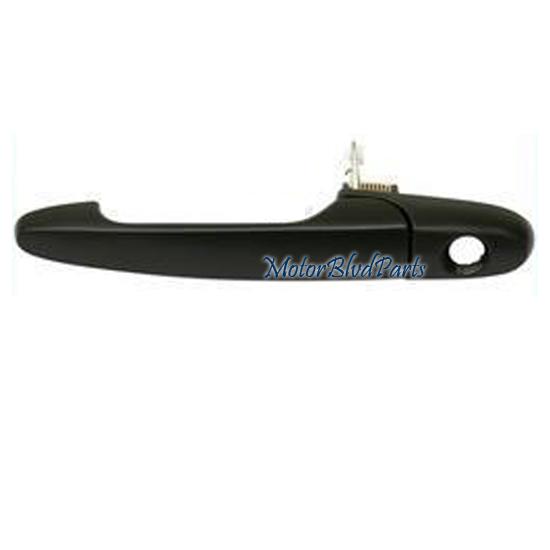 05-07 cobalt front door handle black w/key hole left lh