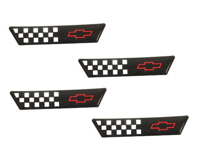 Corvette center cap emblem replacement set of 4