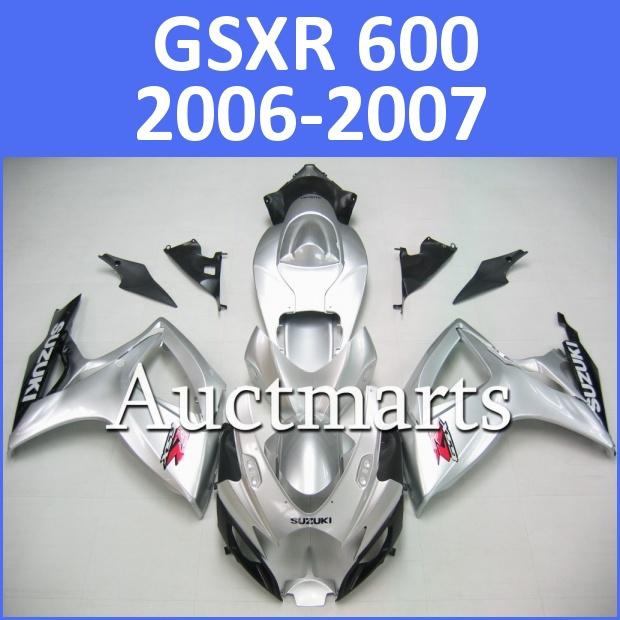 Fit suzuki gsxr 750 gsxr 600 06 07 gsx-r 2006 2007 fairing bodywork k6 g7 d13