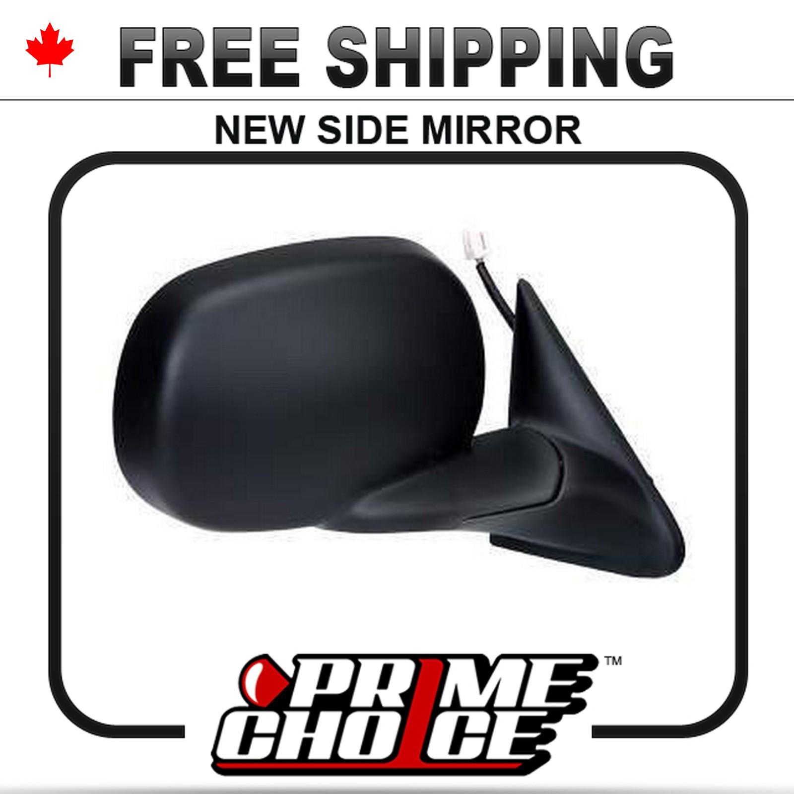 New power folding black passenger side view mirror for dakota/durango right door