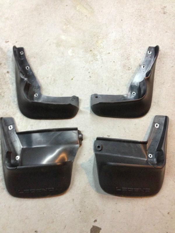 1991-95 acura legend new oem mud flap set