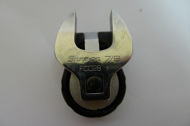 Snap-on fc028 7/8 open ratchet head 3/8 square with williams super palmster 