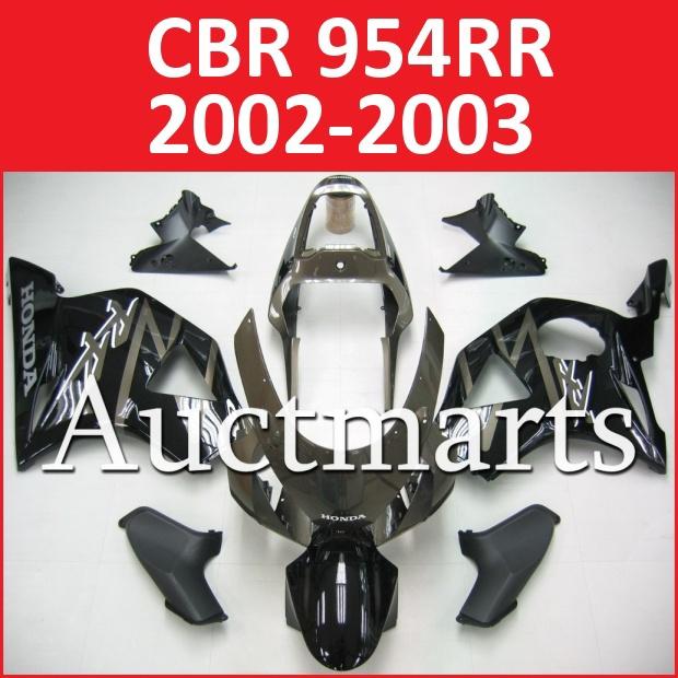 Fit honda 02 03 cbr954rr cbr 954 rr 2003 2004 fairing kit abs plastics f10 a01