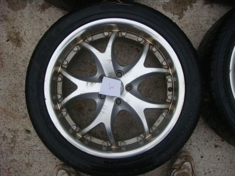 Purchase 4 Forte alloy rims with Sumitomo tires 225/45ZR17 Dealer ...