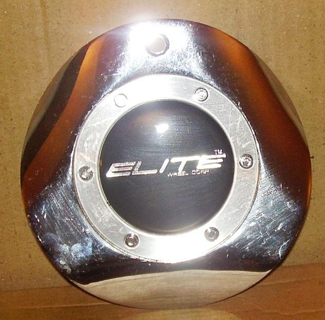 Elite wheels chrome custom wheel center cap e133-1 (1)