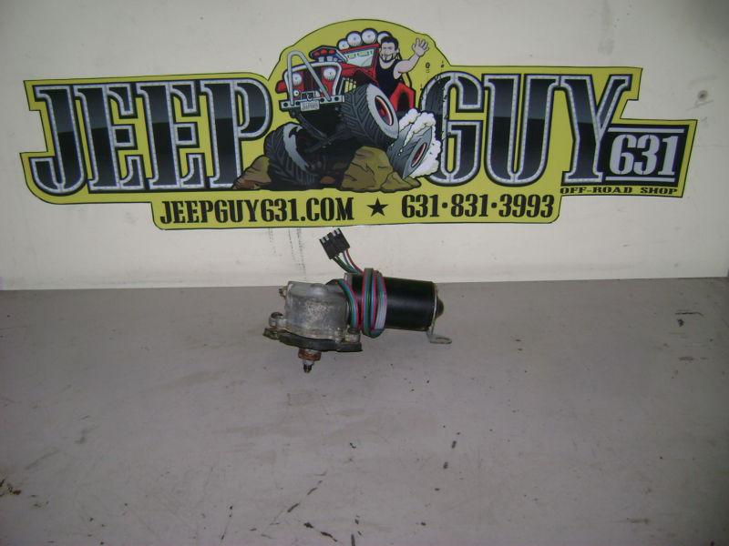 Jeep cj 7 stock windshield wiper motor 4 wire flat plug