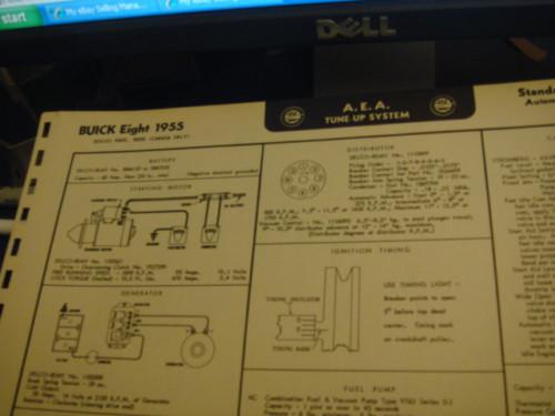 55 buick canada tuneup specs wiring diagram