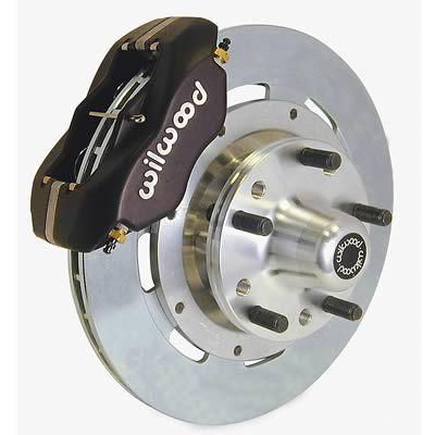 Wilwood disc brakes front big brake solid rotors 4-piston calipers gm kit