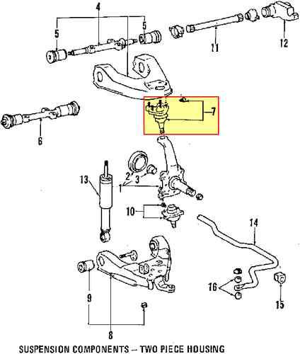 Toyota 4335039085 genuine oem factory original upper ball joints