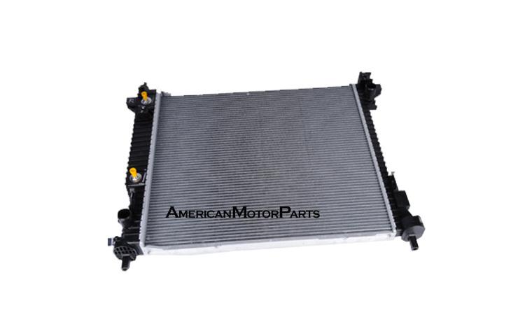 Replacement radiator (1 row, plastic / aluminum) 10-11 cadillac srx 20818748