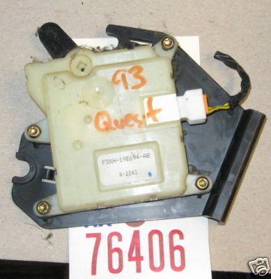 Nissan 93 quest temperature control module 1993 temp