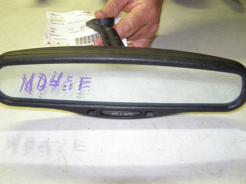 2003 jeep grand cherokee auto dim dimming rear view mirror  