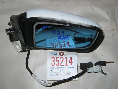 Mazda 88-91 929 side view mirror right/power/heat 1991