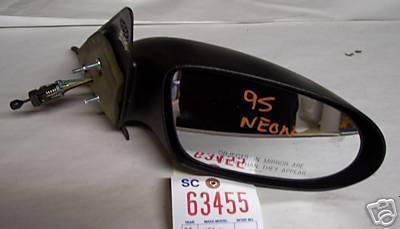 Dodge 95-99 neon side view mirror right black/cable 1995 1996 1997 1998 1999