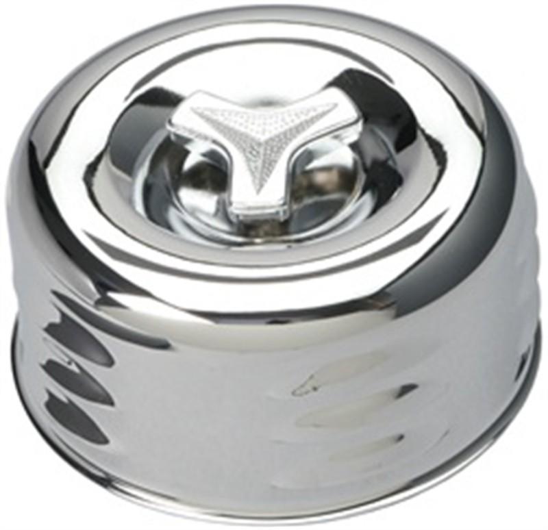 Trans-dapt performance products 2339 chrome air cleaner; louvered style