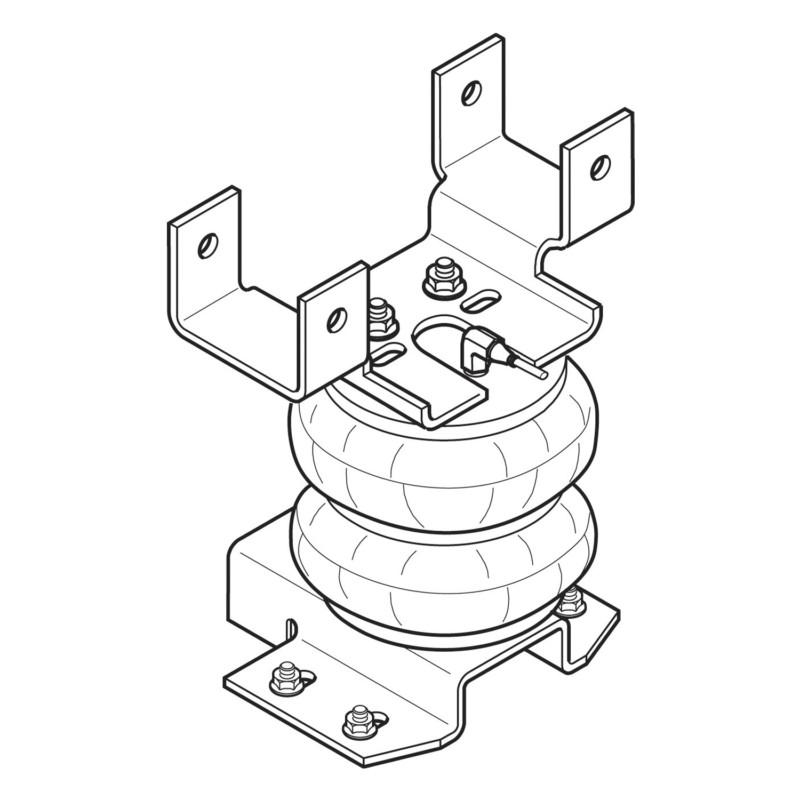 Firestone ride-rite 2190 ride-rite; air helper spring kit