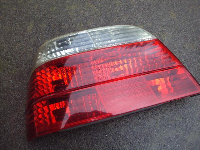 1999-2001 bmw e38 rear brake tail light left driver's side crystal clear