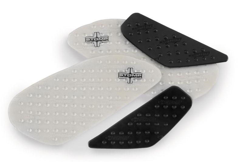 Stomp design traction pads - black  55-4002b