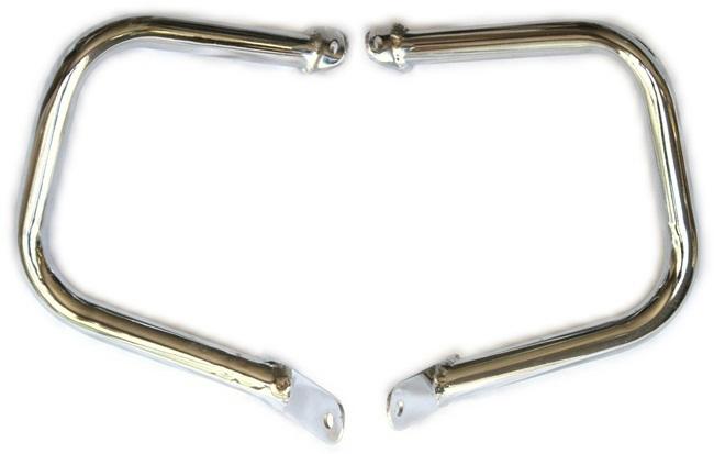 Chrome yamaha vstar 400 650 classic custom engine guard crash bar (2 ps)